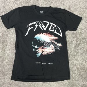 Faded Youth Shirt Mens Small Black Deathless Infinite Endless